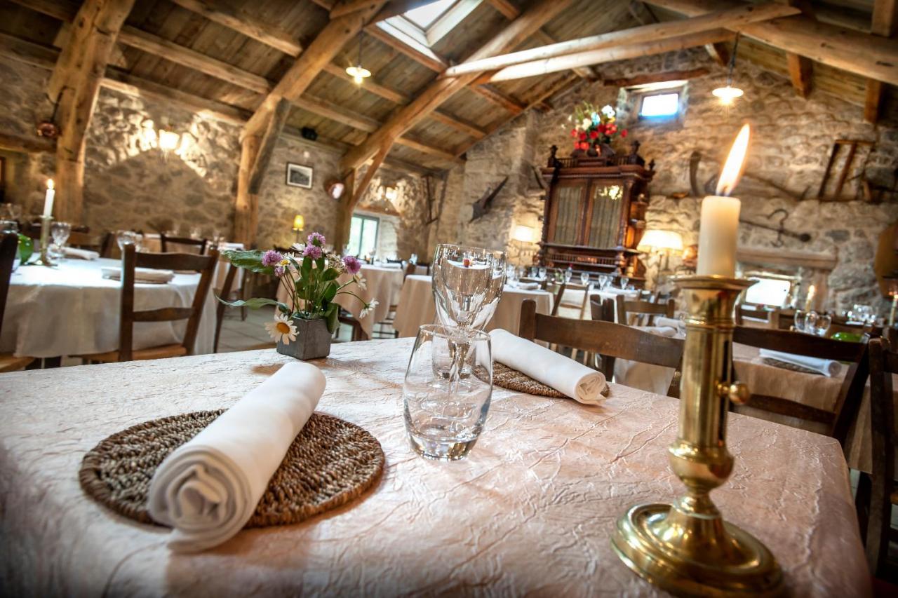 Hotel Restaurant De La Poste Et La Grange Detente, Espace Bien-Etre Châteauneuf-de-Randon Eksteriør bilde