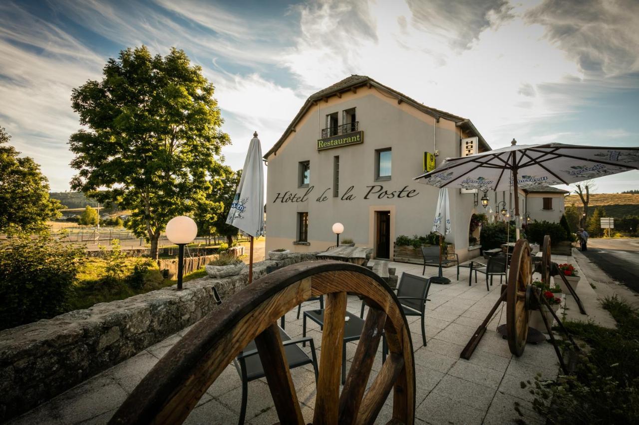 Hotel Restaurant De La Poste Et La Grange Detente, Espace Bien-Etre Châteauneuf-de-Randon Eksteriør bilde