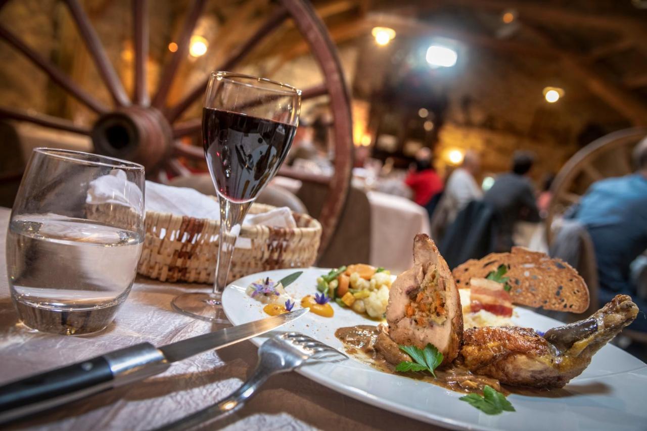 Hotel Restaurant De La Poste Et La Grange Detente, Espace Bien-Etre Châteauneuf-de-Randon Eksteriør bilde