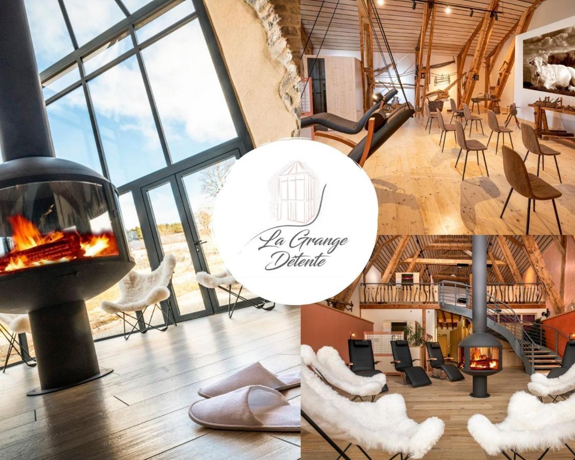 Hotel Restaurant De La Poste Et La Grange Detente, Espace Bien-Etre Châteauneuf-de-Randon Eksteriør bilde