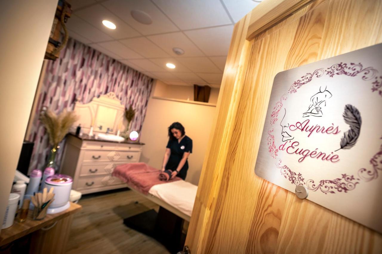 Hotel Restaurant De La Poste Et La Grange Detente, Espace Bien-Etre Châteauneuf-de-Randon Eksteriør bilde