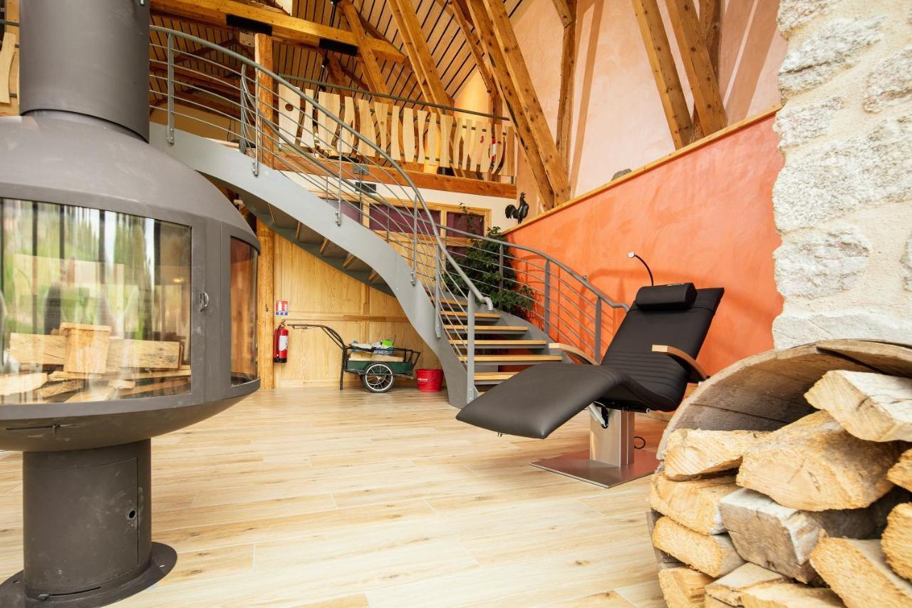 Hotel Restaurant De La Poste Et La Grange Detente, Espace Bien-Etre Châteauneuf-de-Randon Eksteriør bilde