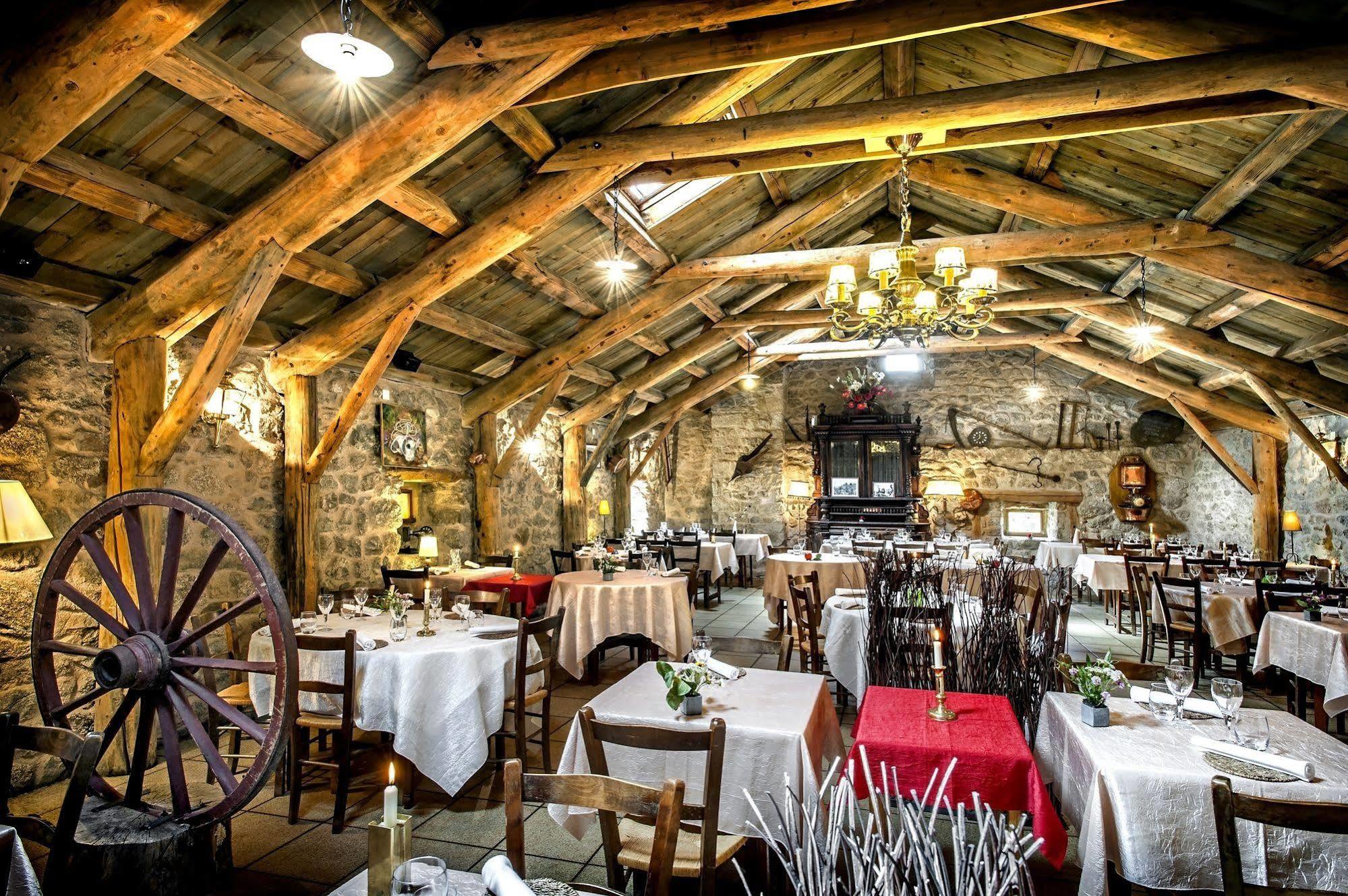 Hotel Restaurant De La Poste Et La Grange Detente, Espace Bien-Etre Châteauneuf-de-Randon Eksteriør bilde