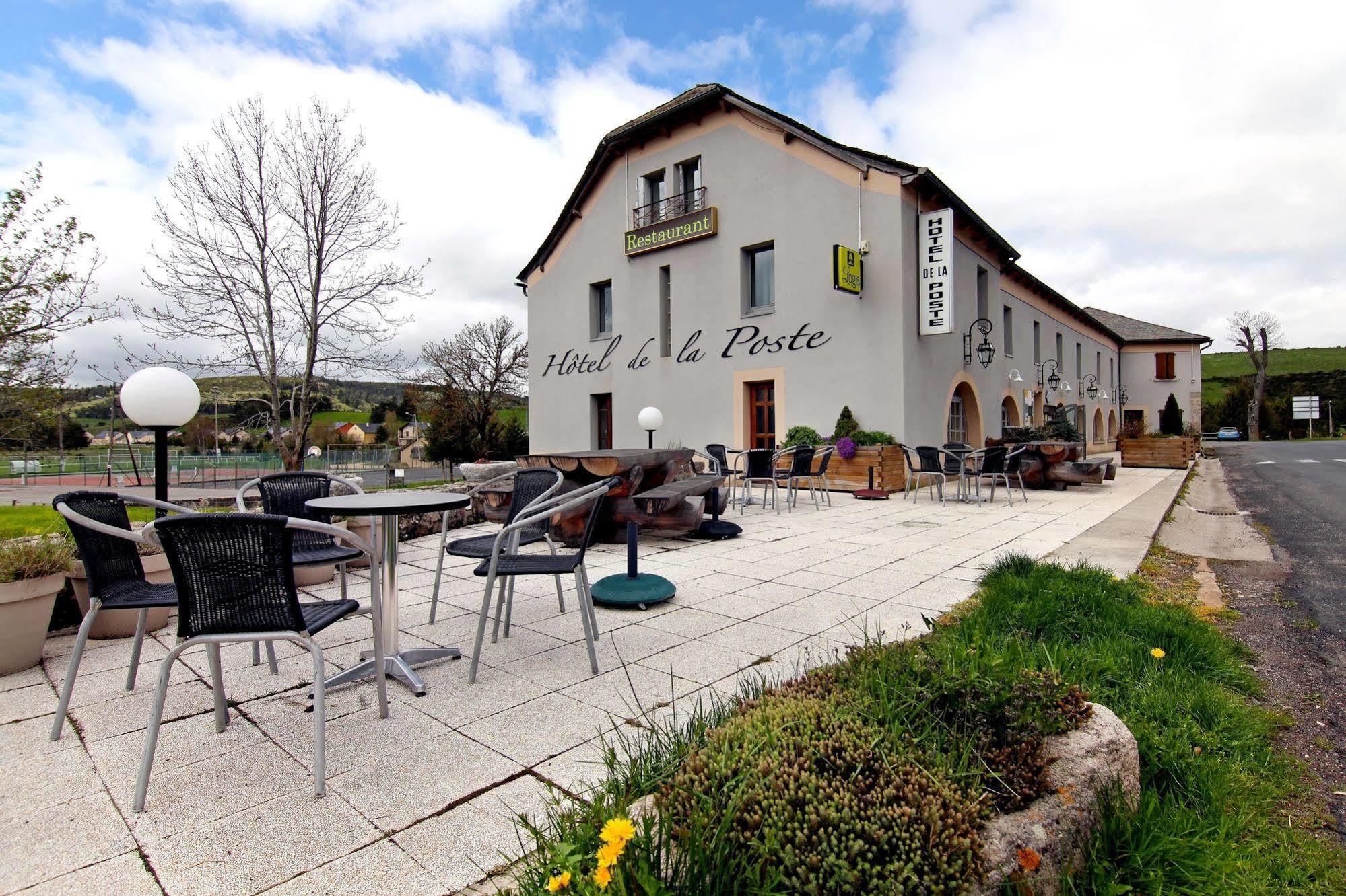 Hotel Restaurant De La Poste Et La Grange Detente, Espace Bien-Etre Châteauneuf-de-Randon Eksteriør bilde