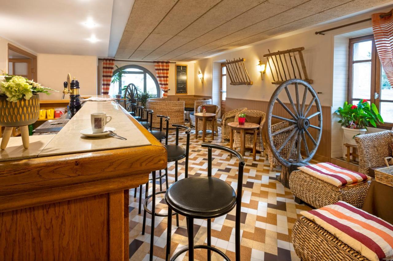 Hotel Restaurant De La Poste Et La Grange Detente, Espace Bien-Etre Châteauneuf-de-Randon Eksteriør bilde